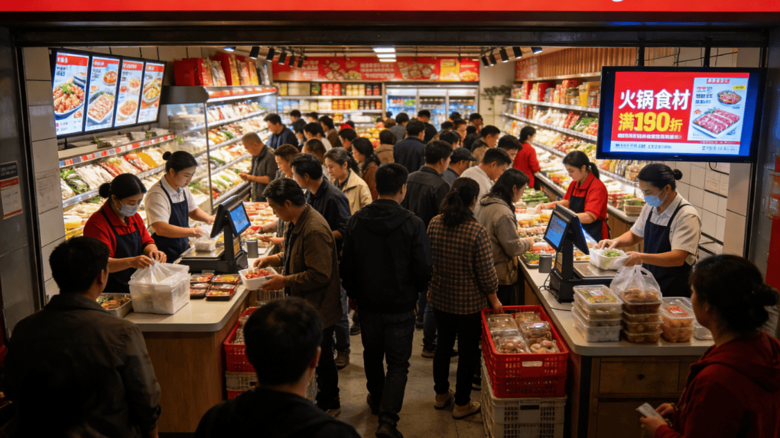 火锅食材超市：从细分突围到格局重塑千亿赛道的演进与未来(图1)